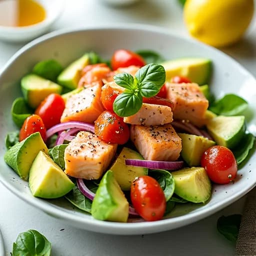 Avocado Salmon Salad